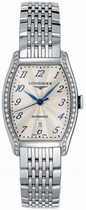Longines Automatic Cream Dial Stainless Steel Watch #L2.142.0.70.6 (Women Watch)