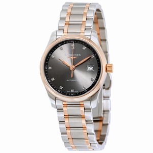 Longines Grey Automatic Watch #L2.257.5.07.7 (Women Watch)