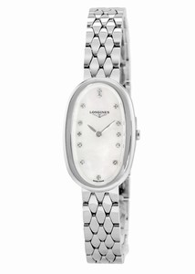 Longines Mother of Pearl Battery Operated Quartz Watch # L2.305.4.87.6 (Women Watch)