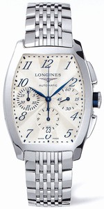 Longines Evidenza Automatic Chronograph Date Stainless Steel Watch # L2.643.4.73.6 (Men Watch)