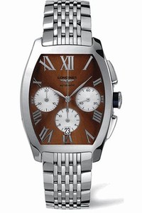 Longines Automatic Brown Dial Stainless Steel Watch #L2.643.4.78.6 (Men Watch)