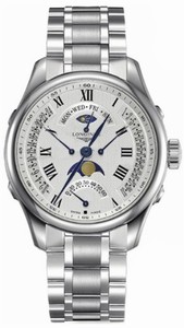 Longines White Dial Stainless Steel Band Watch #L2.738.4.71.6 (Men Watch)