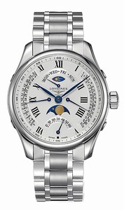 Longines Master Collection Automatic White Dial Retrograde Stainless Steel Watch# L2.739.4.71.6 (Men Watch)