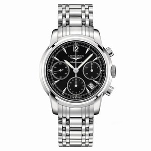Longines Saint Imier Collection Automatic Chronograph Date Black Dial Stainless Steel Watch# L2.752.4.52.6 (Men Watch)