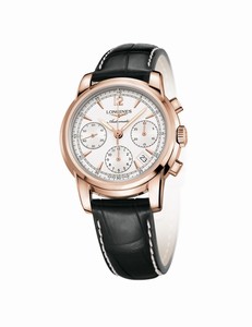 Longines Saint Imier Collection Automatic Chronograph Date 18ct Rose Gold 41mm Watch# L2.752.8.72.3 (Men Watch)