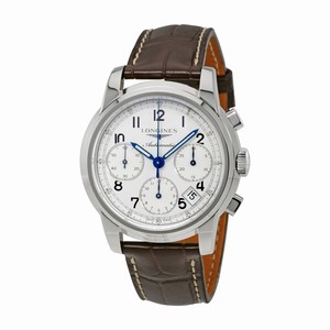 Longines Silver Automatic Watch #L2.753.4.73.0 (Men Watch)