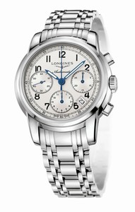 Longines Saint Imier Collection Automatic Chronograph Date Stainless Steel Watch# L2.753.4.73.6 (Men Watch)
