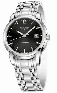 Longines Saint Imer Collection Automatic Black Dial Date Stainless Steel Watch# L2.766.4.52.6 (Men Watch)