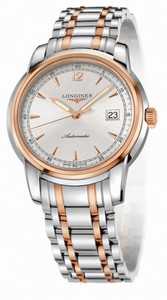 Longines Saint Imier Collection Automatic Silver Dial Date Stainless Steel and 18ct Rose Gold 41mm Watch# L2.766.5.79.7 (Men Watch)