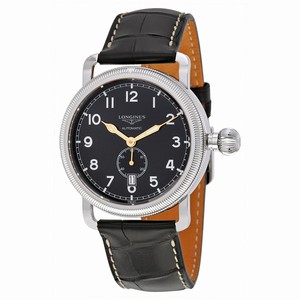 Longines Black Dial Automatic Watch #L2.777.4.53.0 (Men Watch)