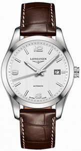 Longines Silver Dial Fixed Band Watch #L2.785.4.76.3 (Men Watch)