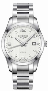 Longines Conquest Classic Automatic Analog Date Stainless Steel Watch# L2.785.4.76.6 (Men Watch)