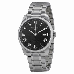 Longines Black Automatic Watch #L2.793.4.51.6 (Men Watch)