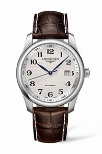 Longines Master Collection Automatic Analog Date Brown Leather Watch# L2.793.4.78.3 (Men Watch)
