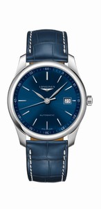 Longines Master Collection Automatic Blue Dial Date Blue Leather Watch#L2.793.4.92.0 (Men Watch)