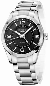 Longines Conquest Classic Automatic Black Dial Date Stainless Steel Watch# L2.799.4.56.6 (Men Watch)