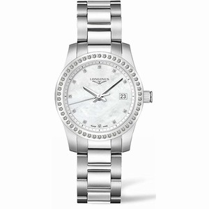 Longines Mother of Pearl Quartz Watch # L3.400.0.87.6 (Women Watch)