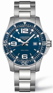 Longines Quartz Blue Dial Date Stainless Steel Watch # L3.640.4.96.6 (Men Watch)