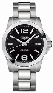 Longines Conquest Automatic Analog Date Stainless Steel Watch# L3.677.4.58.6 (Men Watch)