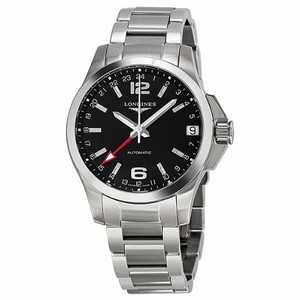 Longines Comquest Automatic Black Dial Date Stainless Steel Watch# L3.687.4.56.6 (Men Watch)