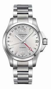 Longines Comquest Automatic Silver Dial Date Stainless Steel Watch# L3.687.4.76.6 (Men Watch)