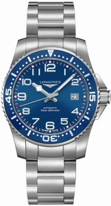 Longines Hydroconquest Automatic Blue Dial Date Stainless Steel Watch# L3.694.4.03.6 (Men Watch)