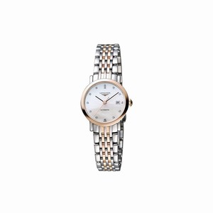 Longines Mother Of Pearl Dial Stainless Steel Band Watch #L4.310.5.87.7 (Women Watch)