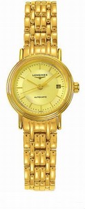 Longines Automatic Analog Analog Date Gold PVD Stainless Steel Watch# L4.321.2.42.8 (Women Watch)