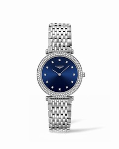 Longines Blue Dial Stainless Steel Band Watch #L4.515.0.97.6 (Women Watch)