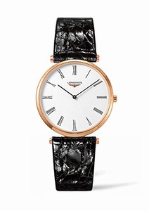 Longines Quartz Dial color White Watch # L4.755.1.91.2 (Men Watch)