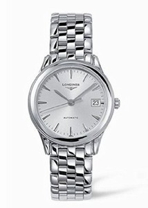 Longines Silver Dial Stainless Steel Band Watch #L4.774.4.72.6 (Men Watch)