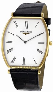 Longines Quartz Gold Tone Watch #L4.786.2.11.2 (Men Watch)