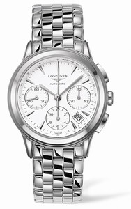 Longines Quartz Chronograph Watch #L4.803.4.12.6 (Men Watch)