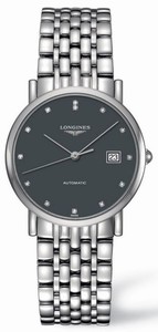 Longines Grey Automatic Self Winding Watch # L4.809.4.78.6 (Unisex Watch)