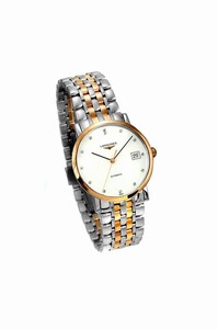 Longines Mother Of Pearl Dial Rose Gold Band Watch #L4.809.5.87.7 (Women Watch)