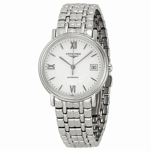 Longines Automatic White Dial Date Stainless Steel Watch# L4.821.4.15.6 (Men Watch)