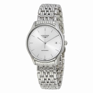 Longines Silver Automatic Watch #L4.860.4.72.6 (Women Watch)