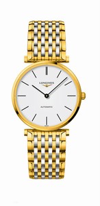 Longines La Grande Classique Automatic White Dial Stainless Steel Watch# L4.908.2.12.7 (Men Watch)