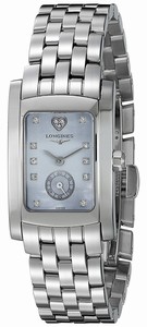 Longines Mother Of Pearl Dial Stainless Steel Band Watch #L5.155.4.92.6 (Women Watch)