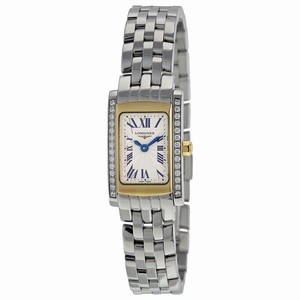 Longines Silver Quartz Watch #L5.158.5.78.6 (Women Watch)