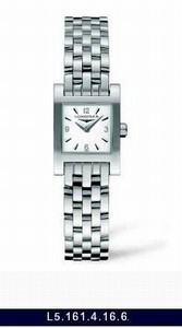 Longines White Dial Dial Stainless Steel Band Watch #L5.161.4.16.6 (Women Watch)