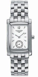 Longines Dolcevita Quartz White Dial Small Second Stainless Steel Watch# L5.502.4.16.6 (Women Watch)