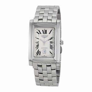 Longines Automatic Roman Numerals Dial Date Stainless Steel Watch# L5.657.4.71.6 (Men Watch)