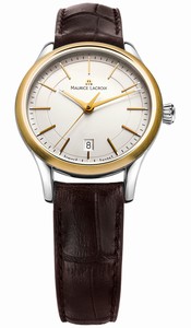 Maurice Lacroix Les Classiques Quartz Yellow Gold PVD Coated Bezel Watch# LC1026-PVY11-130 (Women Watch)