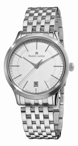 Maurice Lacroix Swiss Quartz Stainless Steel Watch #LC1026-SS002130 (Women Watch)