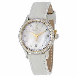 Maurice Lacroix Mother Of Pearl Quartz Watch #LC1113-PVY21-170 (Women Watch)