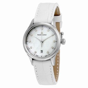Maurice Lacroix Mother Of Pearl Quartz Watch #LC1113-SS001-170 (Women Watch)