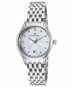 Maurice Lacroix Mother Of Pearl Quartz Watch #LC1113-SS002-170 (Women Watch)