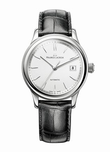 Maurice Lacroix Silver Automatic Watch #LC6027-SS001-130 (Men Watch)