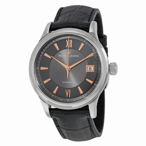 Maurice Lacroix Grey Automatic Watch #LC6027-SS001-310 (Men Watch)